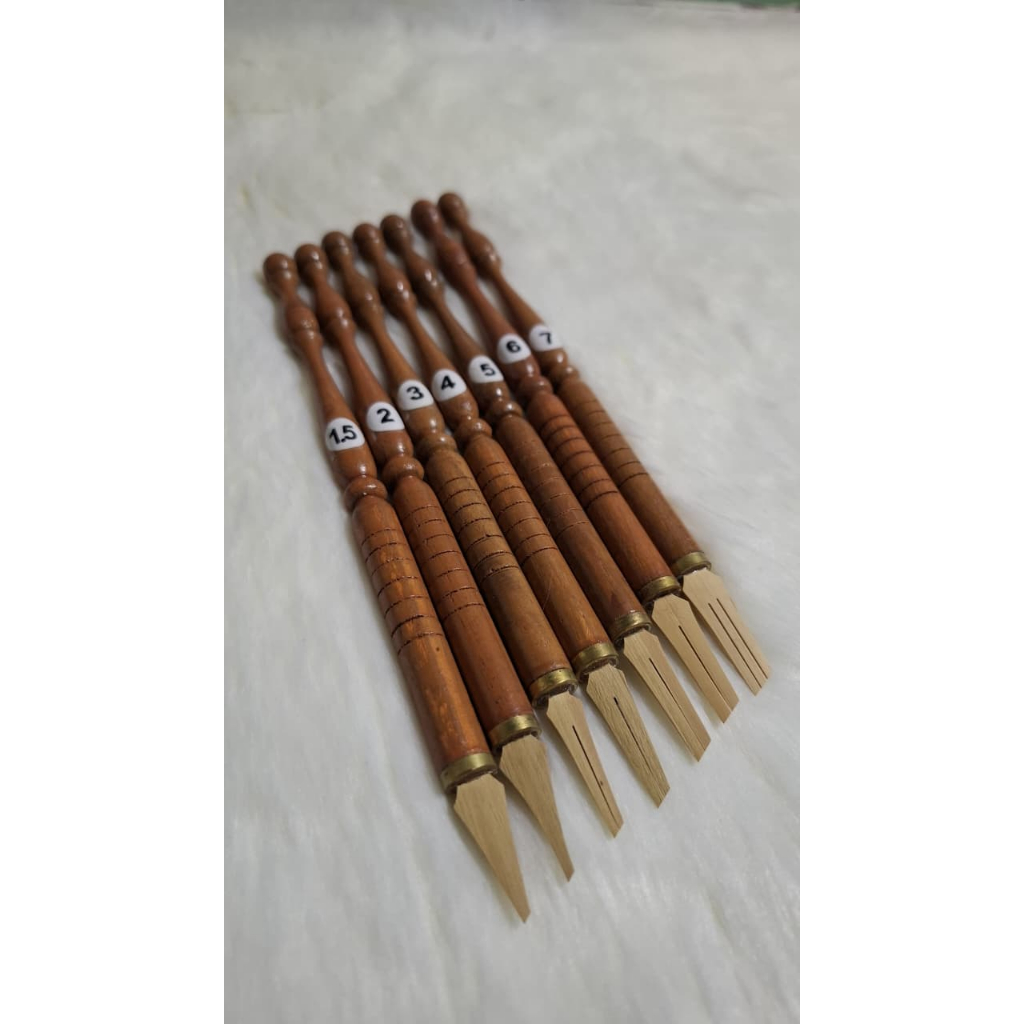 

kalam bambu kaligrafi belah tiga untuk tinta