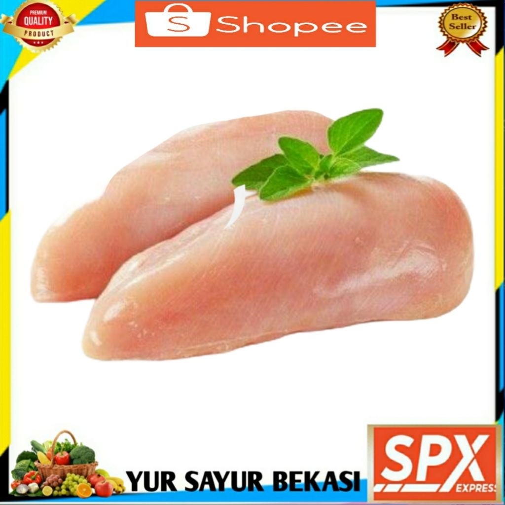 

Dada Ayam Filet/Pilet Segar.