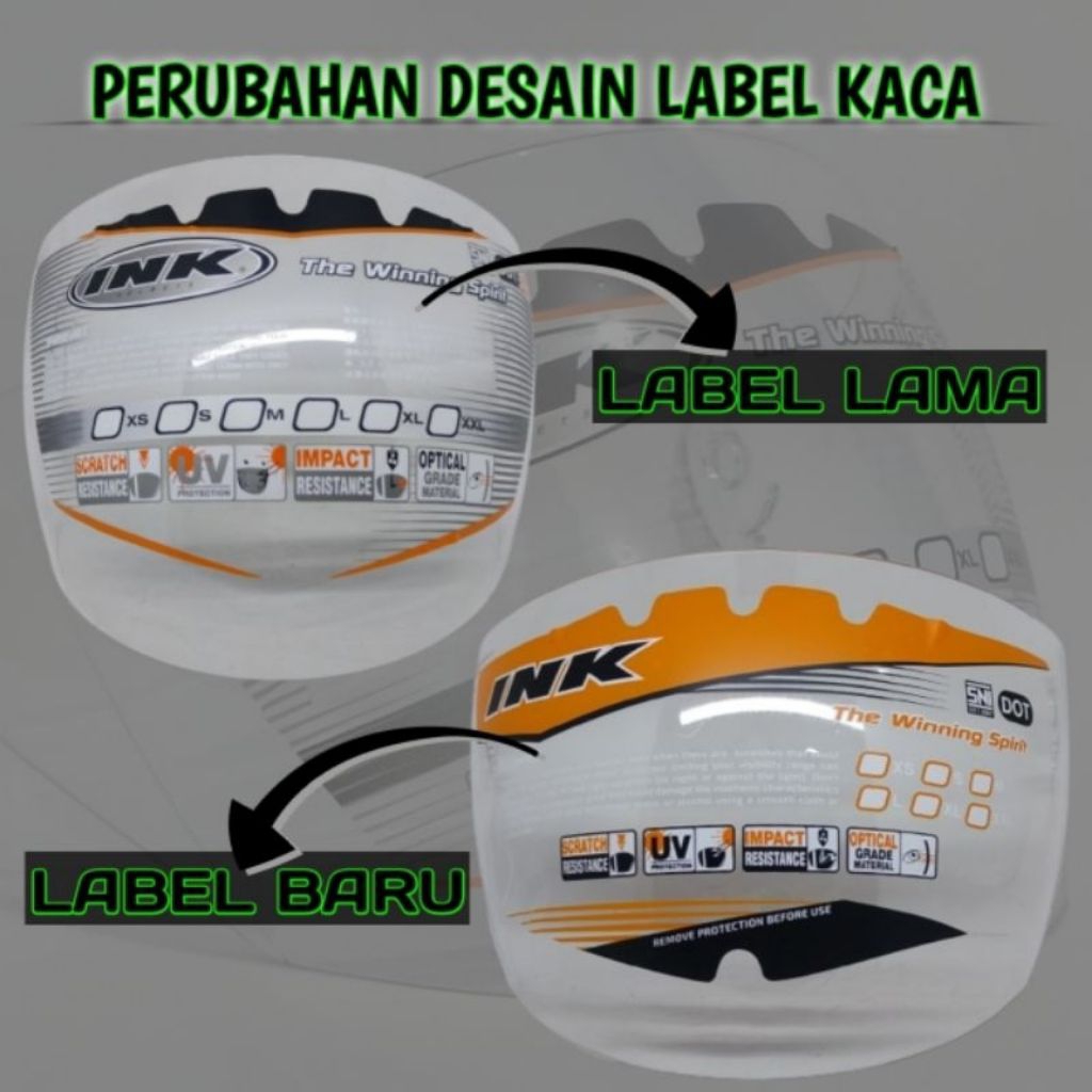 Kaca helm ink Centro ORI || Pnp KYT DJ MARU KYT GALAXY