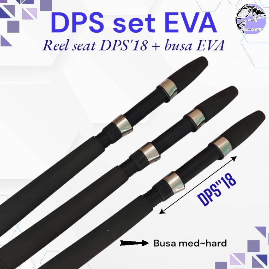Handle reel seat DPS 18 busa spinning/ gagang custom joran DPS busa spinning panjang