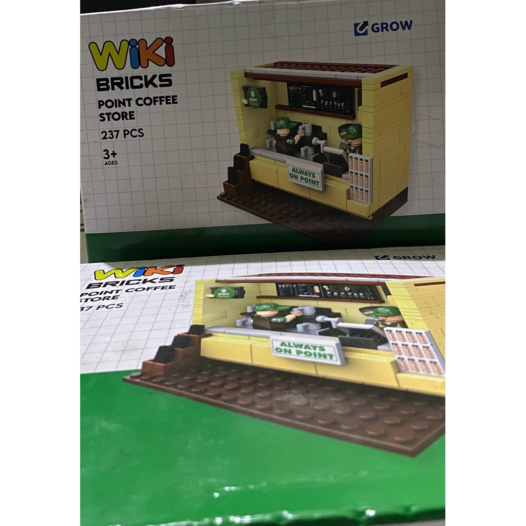 Wiki Bricks Point Coffee Store New [ Limited Edition ]