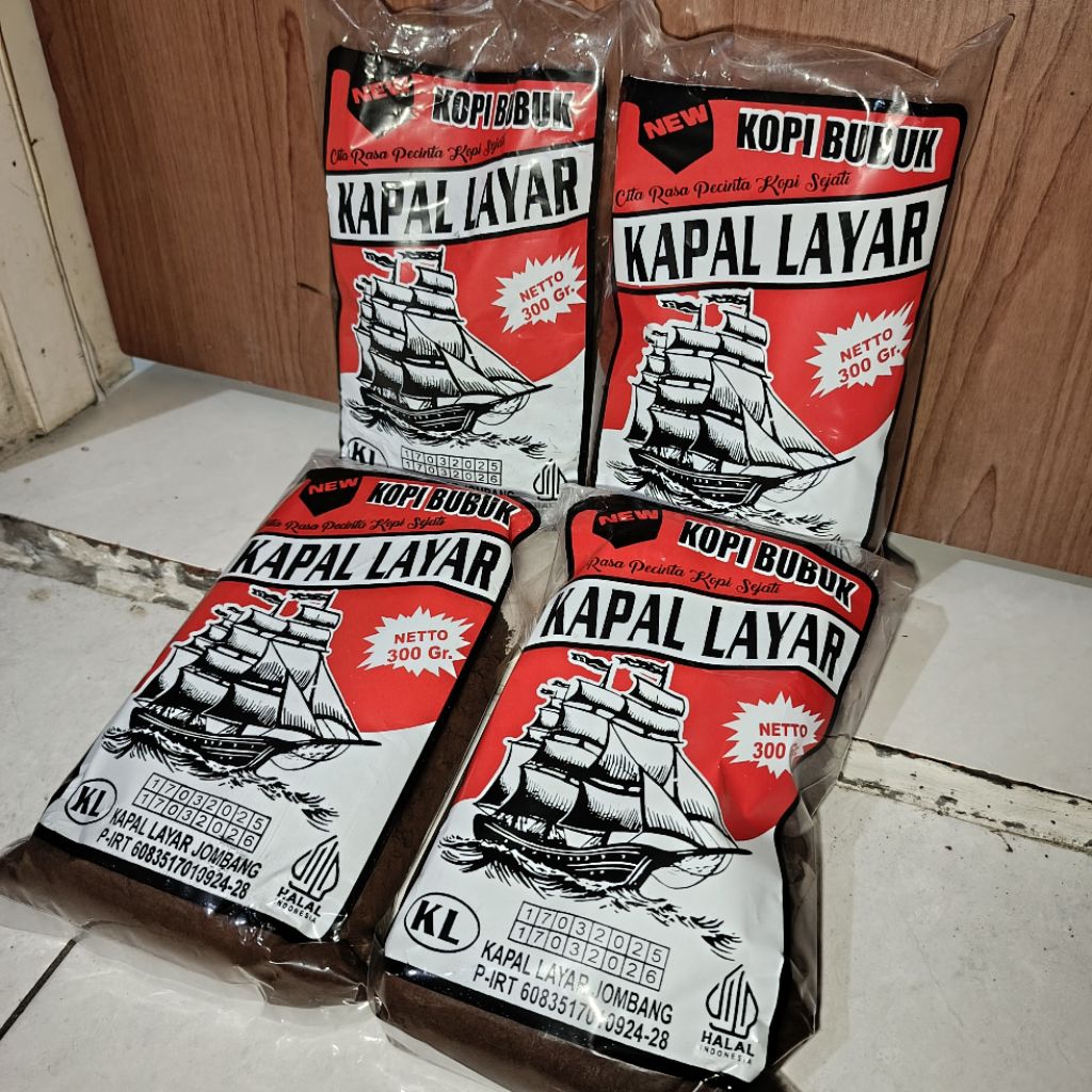 

Kopi Bubuk "Kapal Layar" 300gr