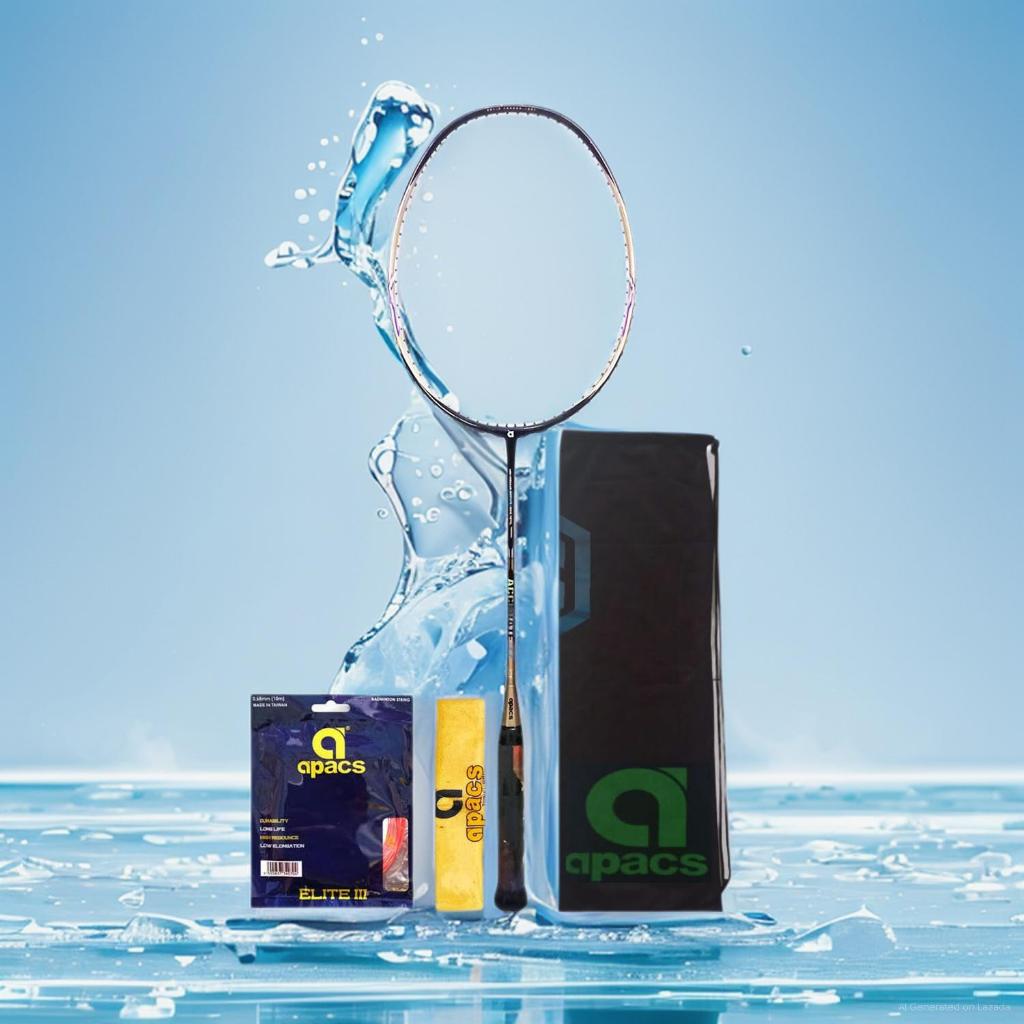 Raket Badminton Apacs Accurate 77 Bonus Komplit Raket Apacs Accurate 77