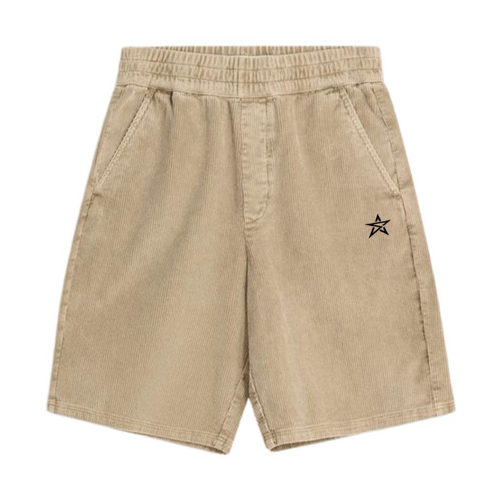 Sai - Ginger Jorts Pants Cream Corduroy Carpenter 3/4 Pants