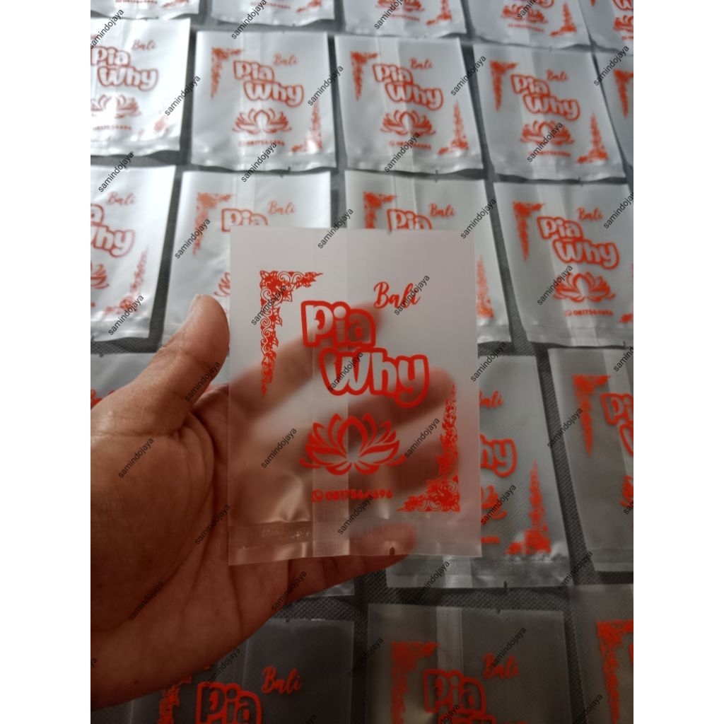 plastik opp roti mooncake/cookies 9x11,5 custom sablon
