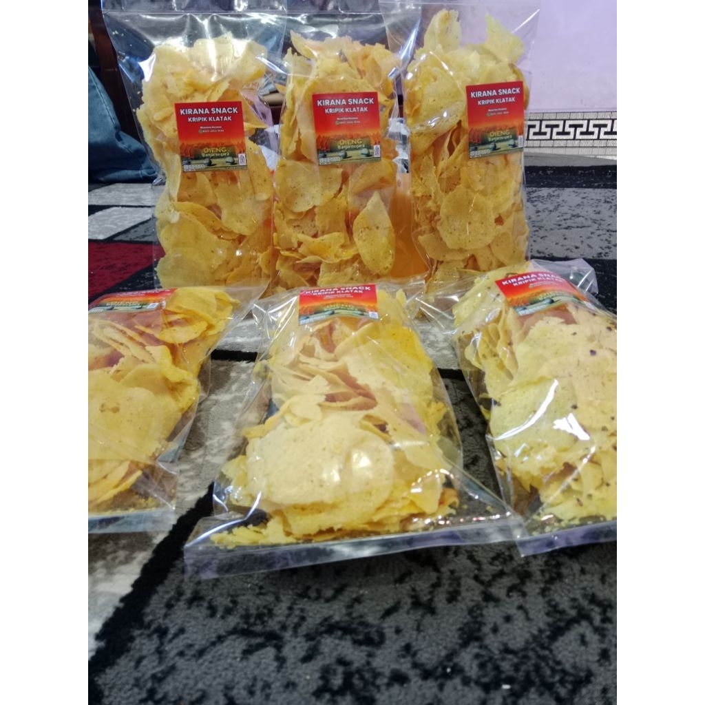 

KRIPIK klotak cemilan 250gr khas batur banjarnegara