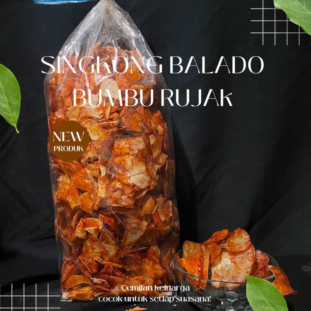 

SINGKONG BALADO BUMBU RUJAK