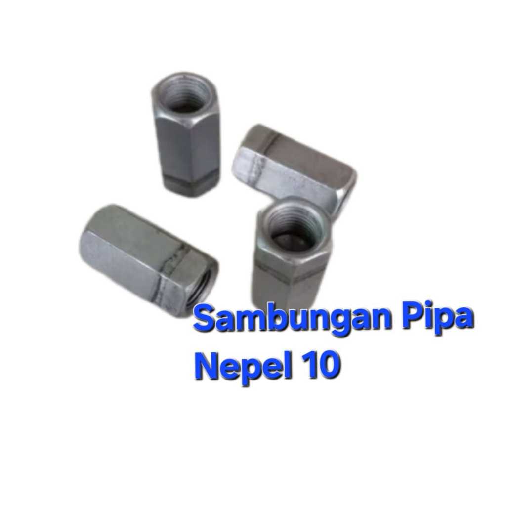 SAMBUNGAN NEPEL PIPA REM 5mm NEPEL 10 UNIVERSAL / Mur sambungan pipa nepel