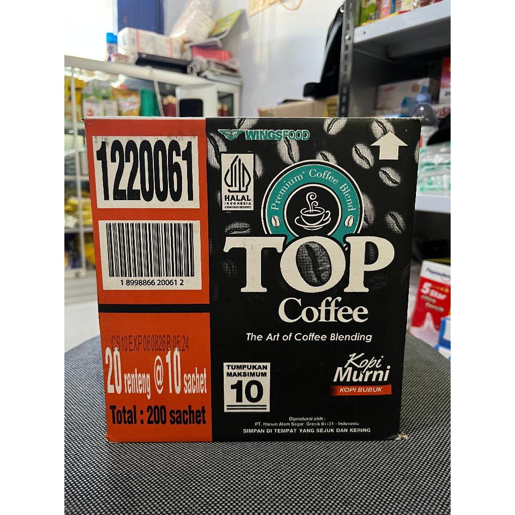 

Top Kopi Mini Renteng Satu Kardus isi 20 rtg