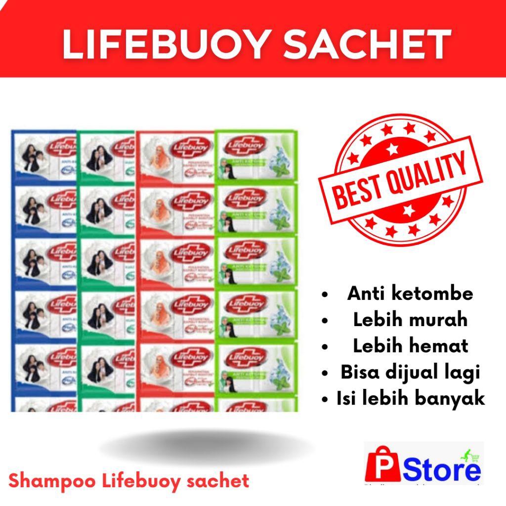 5 Renteng shampoo Lifebuoy renceng murah | shampo Lifebuoy sachet renteng | shampo Lifebuoy renteng