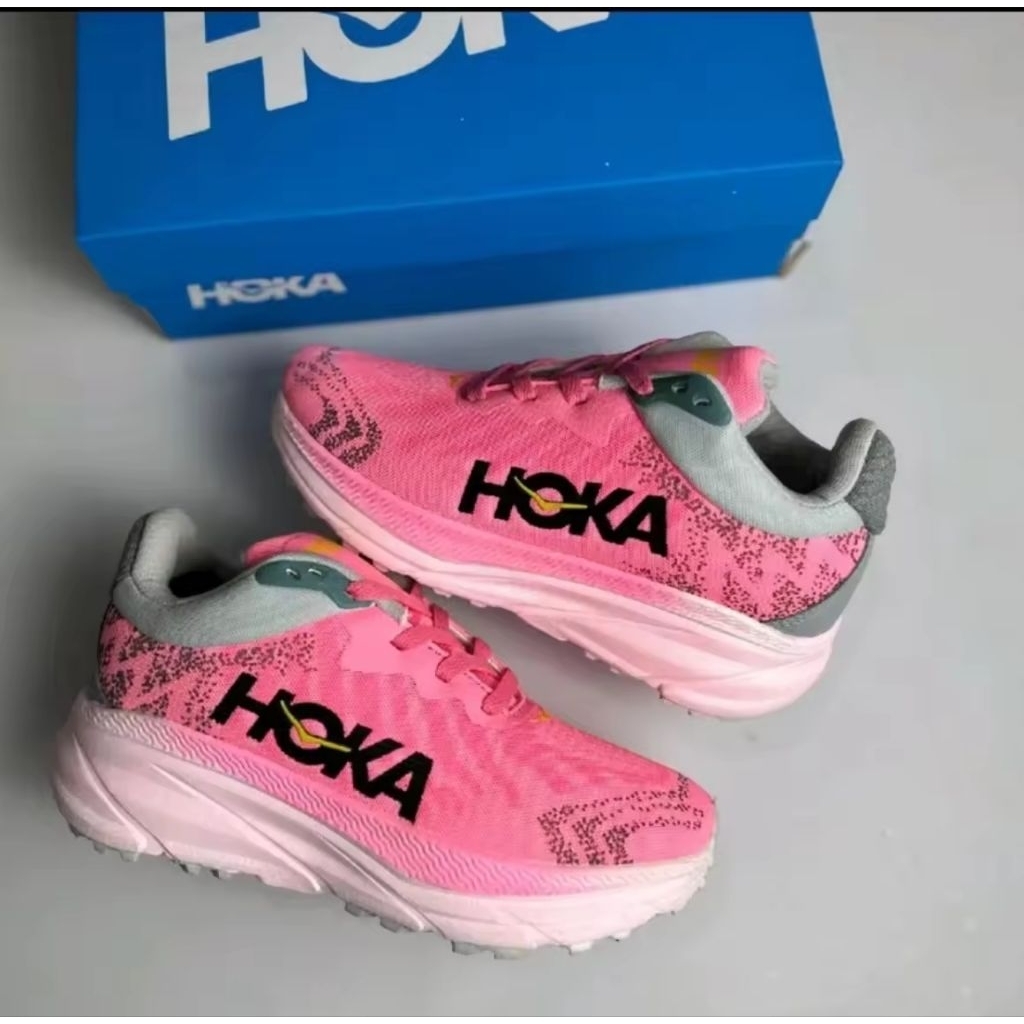 Sepatu Wanita Hoka Challanger ATR 7 / Sneakers Trail Run Hoka Wanita Running Terbaru