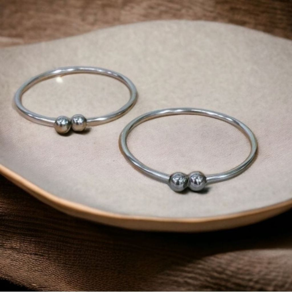 gelang bayi monel anti step asli original monel