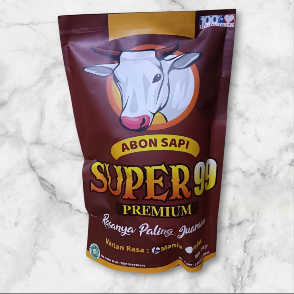 

abon sapi super 99 premium 250 gram