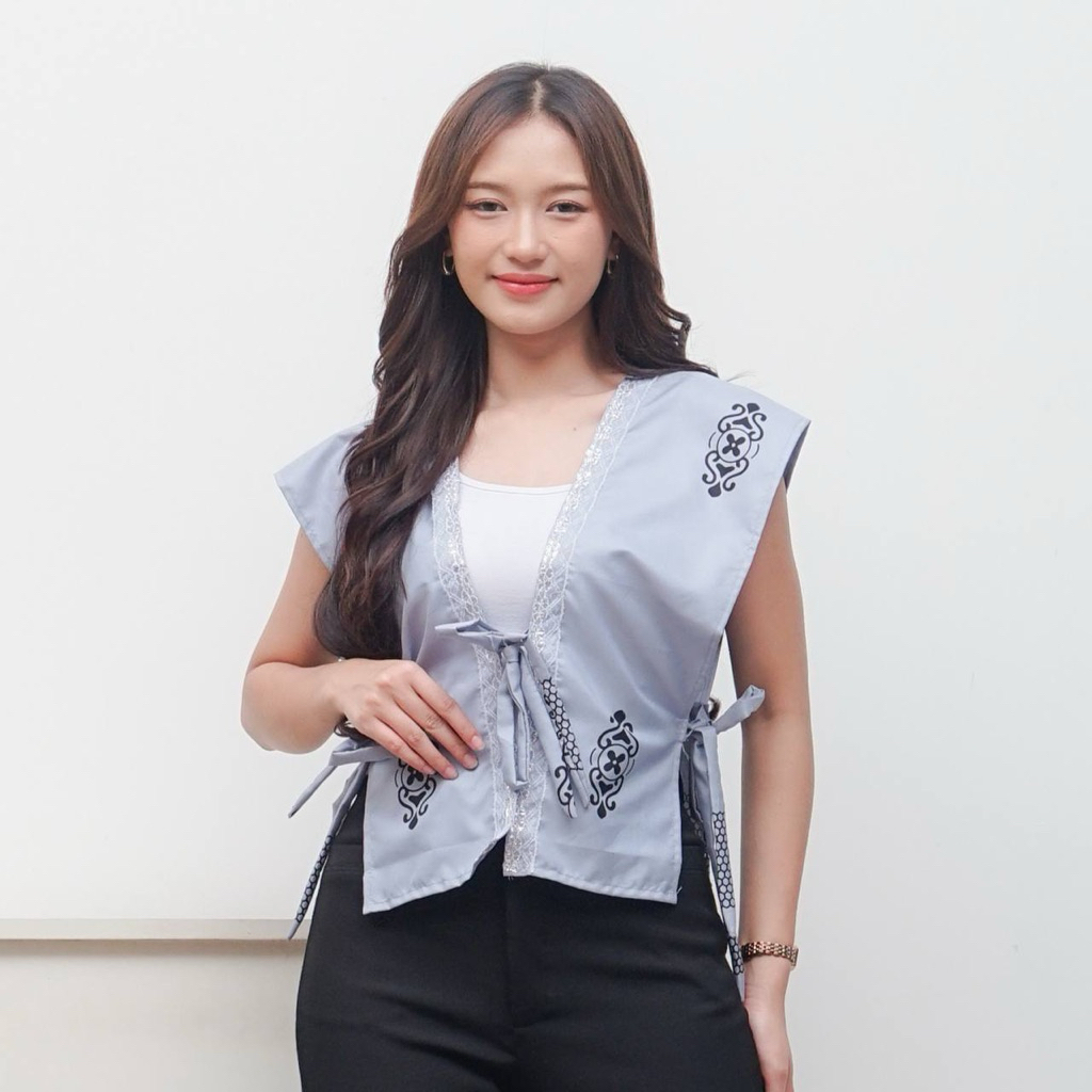 VEST TALI OUTER JULIA BATIK UNISEX PRIA WANITA