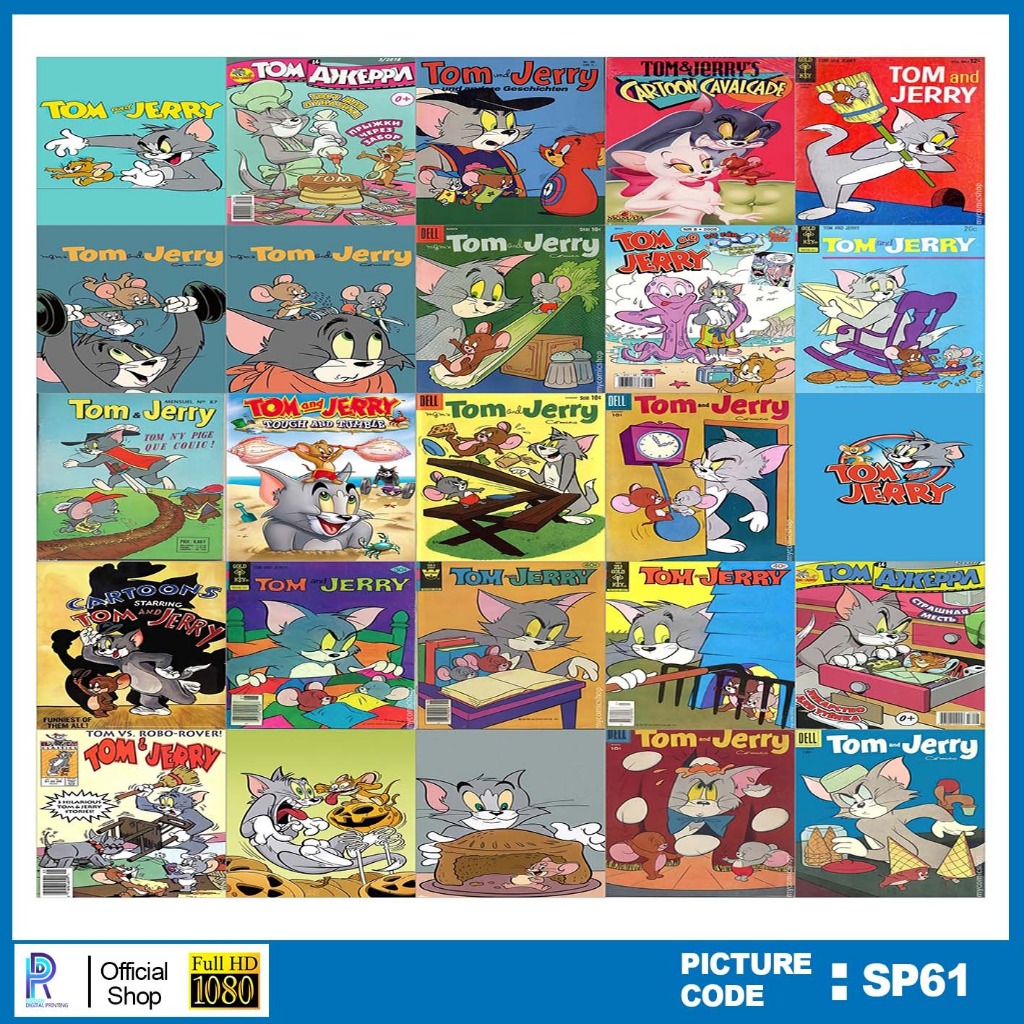 

STIKER TOM & JERRY , STICKER TOM & JERRY , PAKET STIKER TOM & JERRY PER 25 PCS , KODE SP61