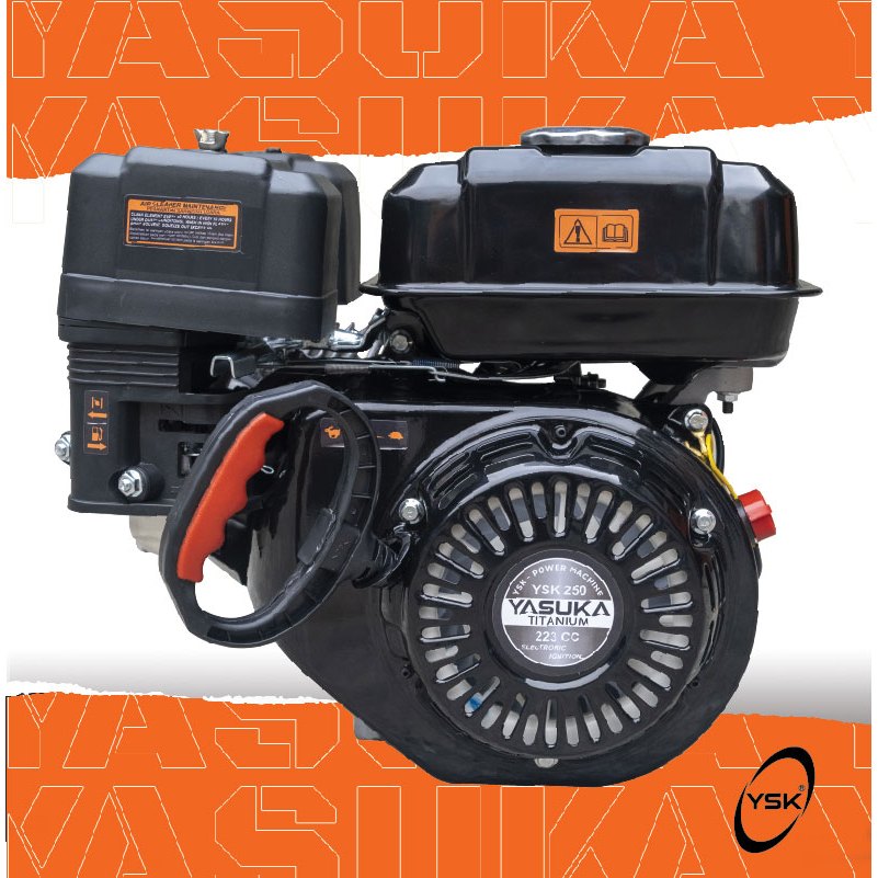YASUKA Mesin Penggerak 8 HP - Mesin GX250 Titanium - Mesin Ketinting YASUKA