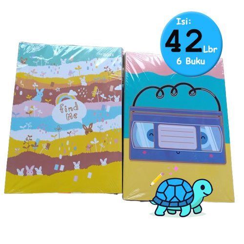 

Big Boss Buku Tulis Boxy 42 Lembar - 6 Buku Alat Tulis Sekolah Perkantoran