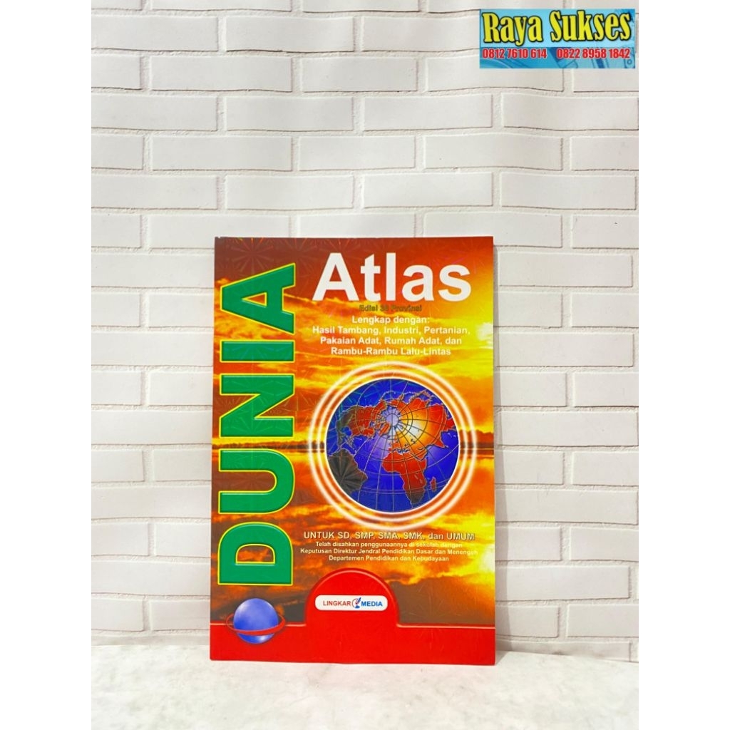 Atlas (Peta Dunia) / Buku Atlas Dunia