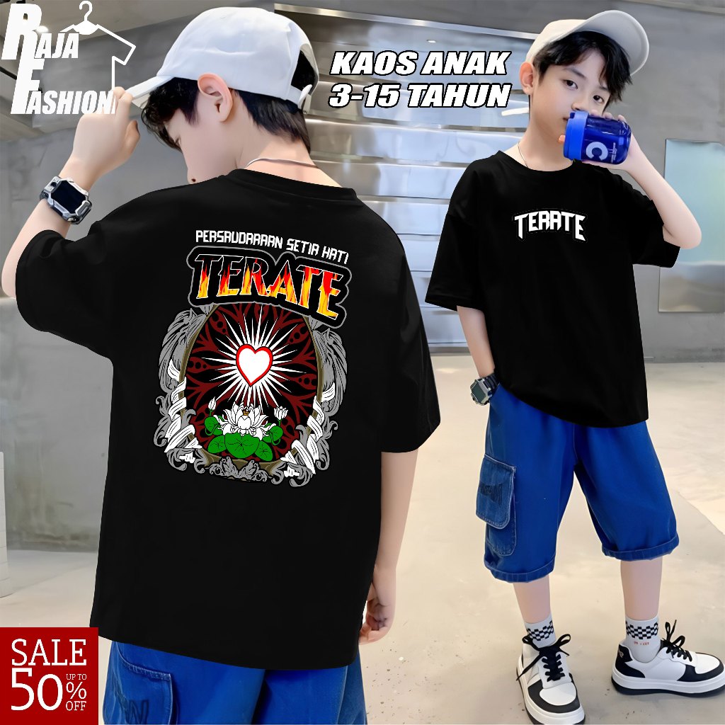 KAOS ANAK PSHT SH TERATE KEREN TERBARU MOTIF TERATE