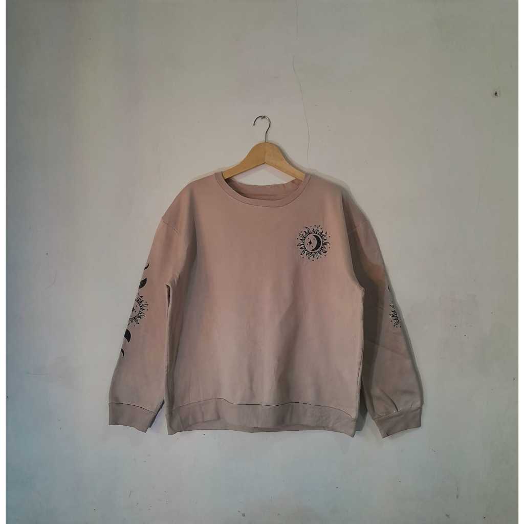 SHEIN Crewneck Sweatshirt Fashion Korea