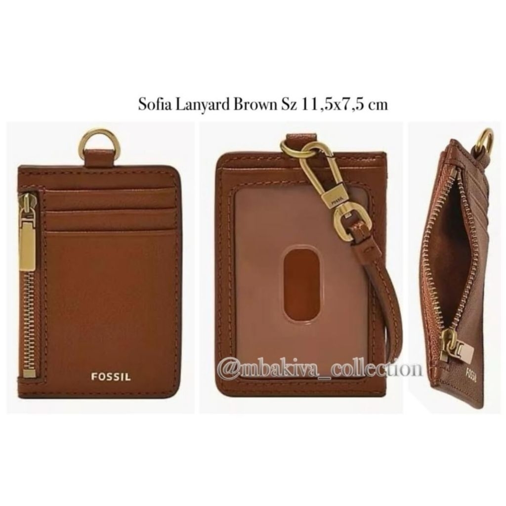 

FOS Sofia Lanyard Brown
