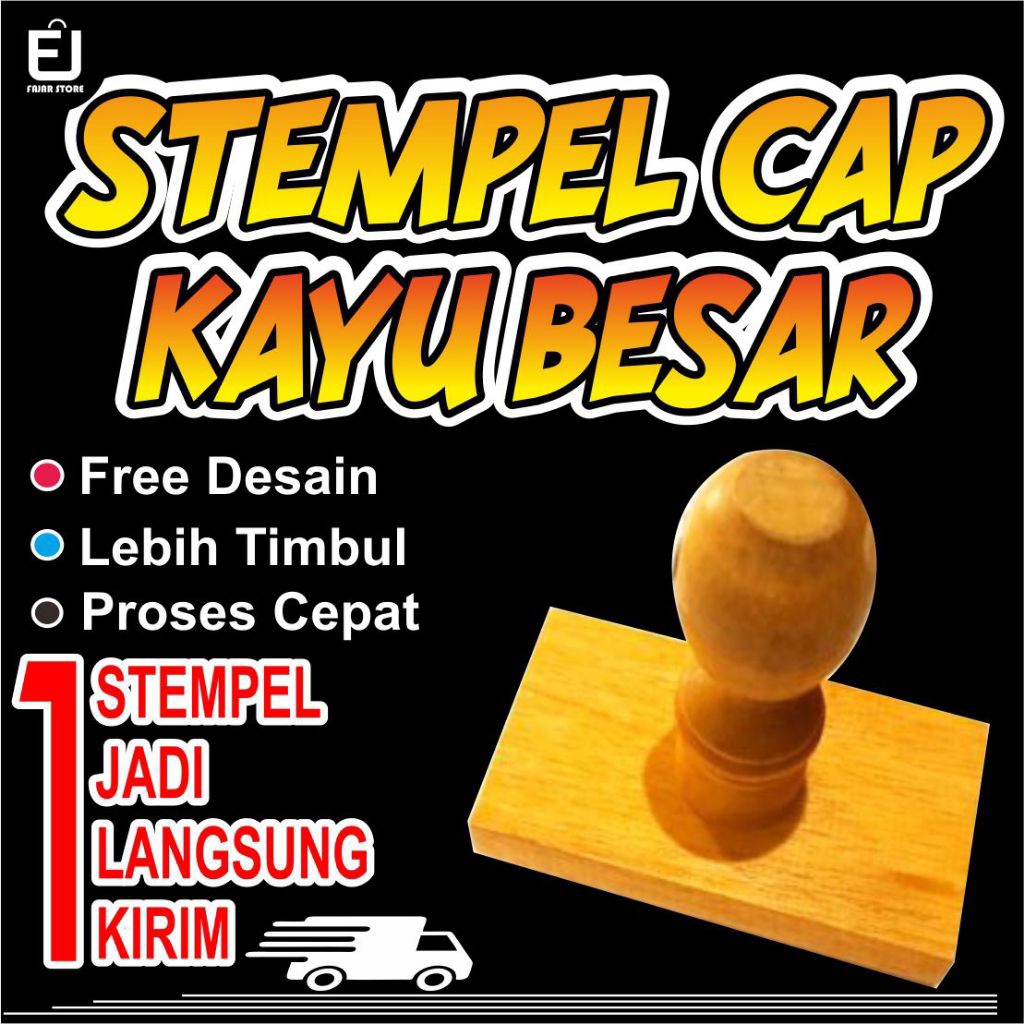 

Stempel Kayu Besar