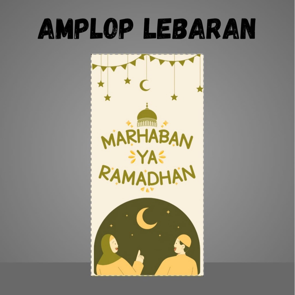 

Amplop Lebaran Ukuran 7x16, Ukuran Besar Uang Tanpa Lipat