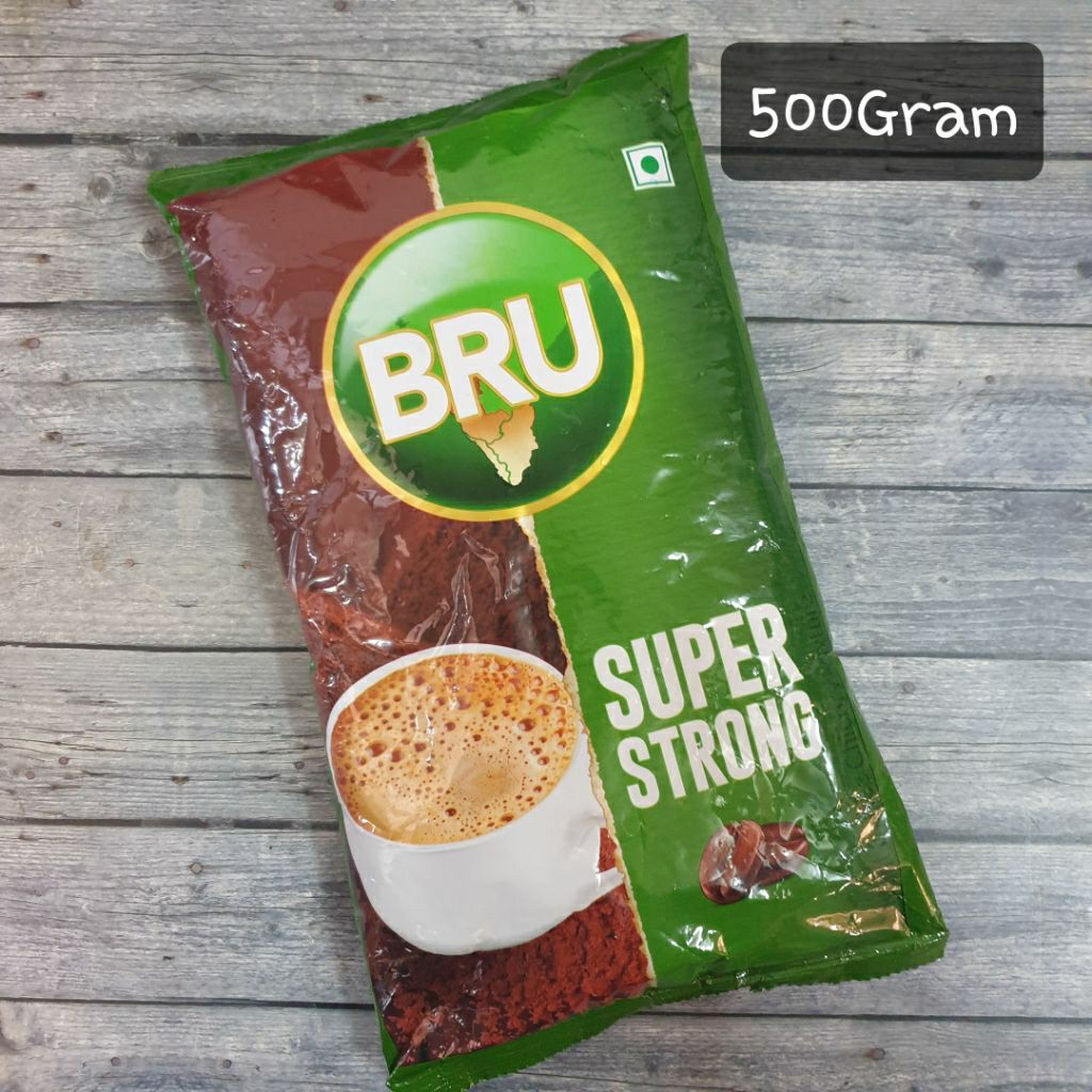 

BRU Super Strong Chicory Coffee Kopi India Singapore Nescafe Owl