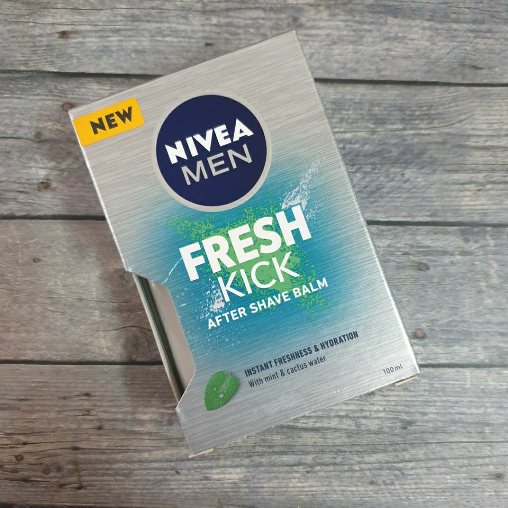 Nivea Men Fresh Kick Post After Shave Balm Mint Cactus Jerman Germany Singapore