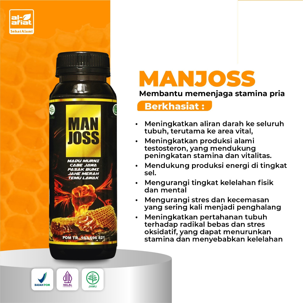 Madu Kuat Pria Man Joss Alafiat – Energi & Vitalitas Alami
