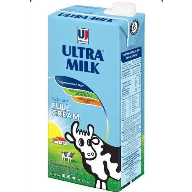 

Susu sapi uht kotak full cream bergizi