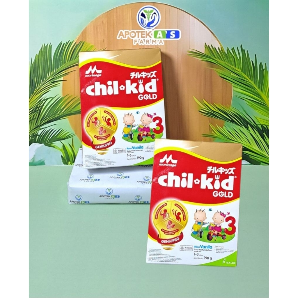 

MORINAGA CHIL KID GOLD Rasa Vanilla (1-3 tahun) 190g