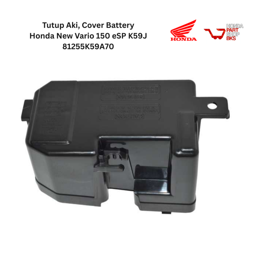81255K59A70 Tutup Aki, Cover Battery Honda New Vario 150 eSP K59J