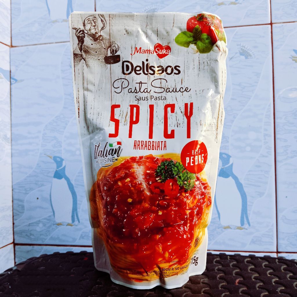 

Saus Pasta Spicy Arrabbiata Rasa Pedas 315g