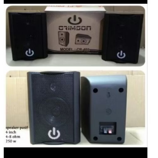 Speaker pasif 4 inch Cimson Cr- 402