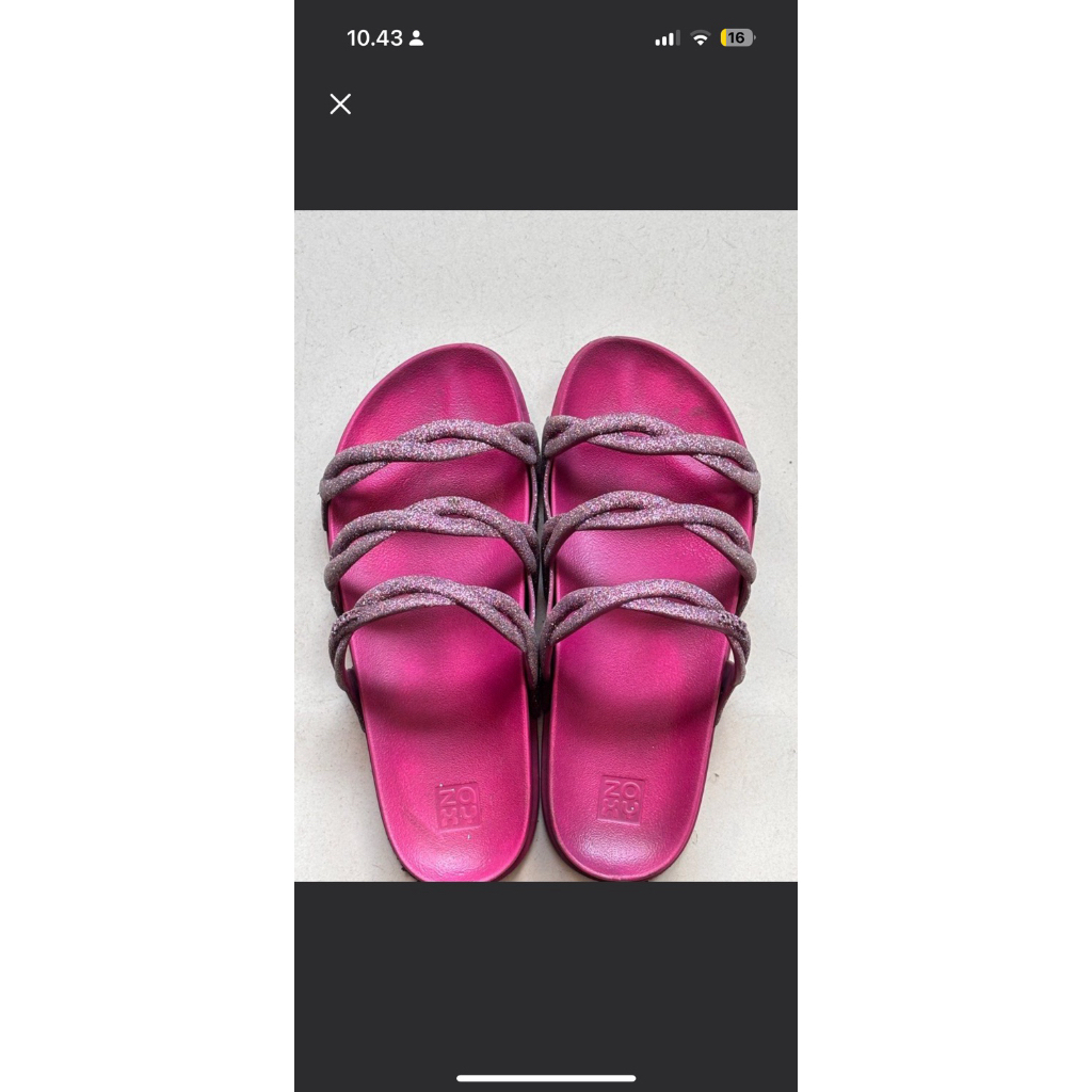 preloved sandal zaxy sz 38