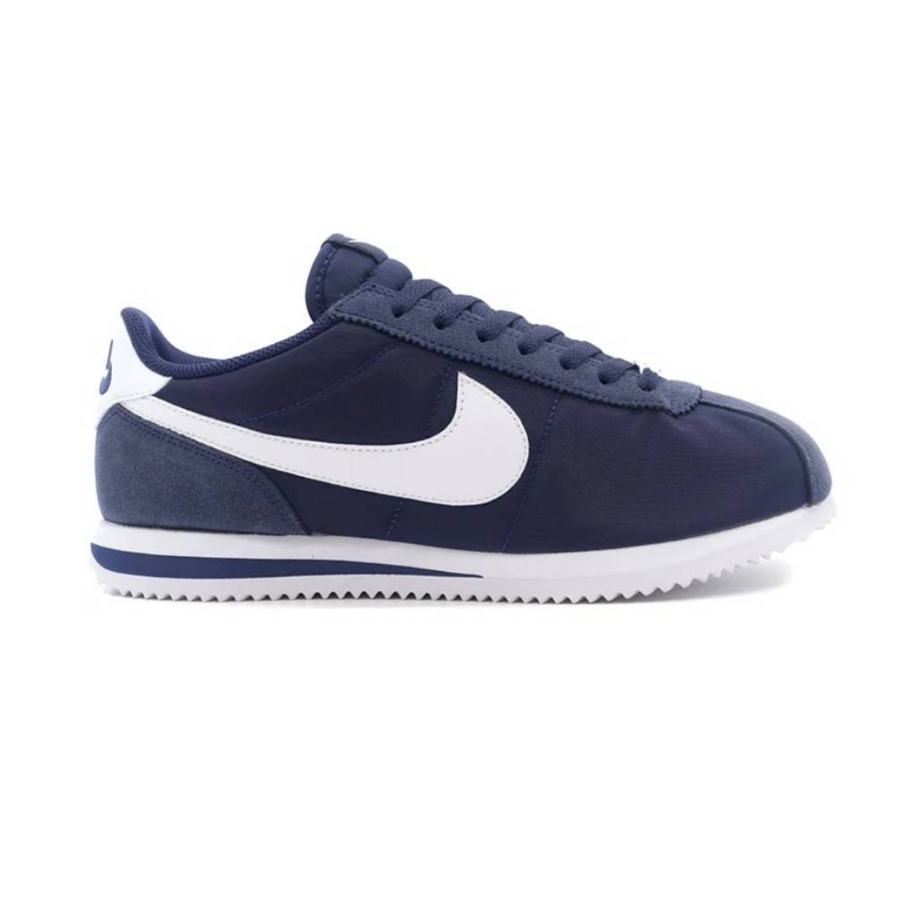 Nike Cortez TXT Midnight Navy/White Sneakers Pria ORIGINAL