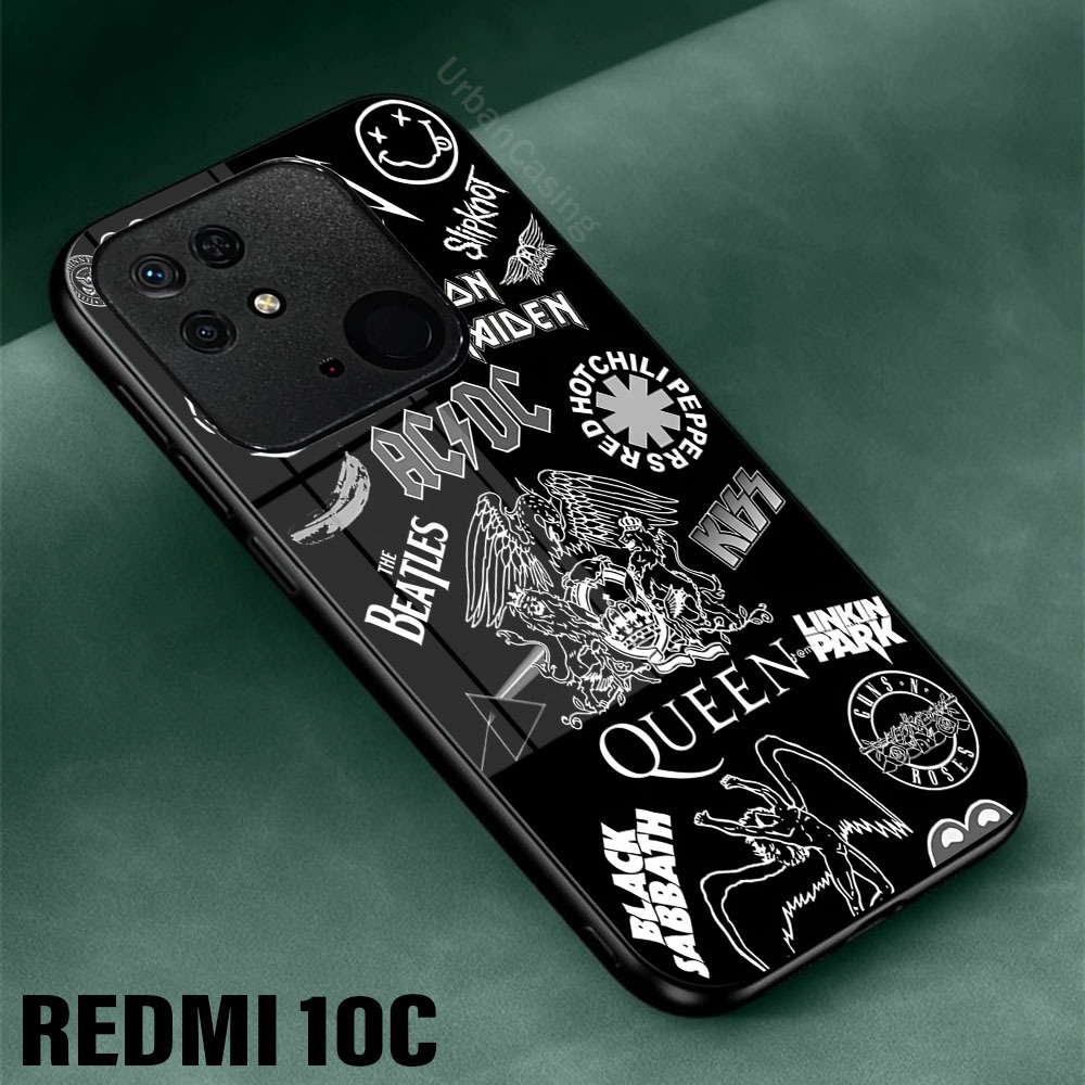 Case Redmi 10C Casing Redmi 10C Urban Casing [Band M02] Case Glossy Case Aesthetic Custom Case Anime