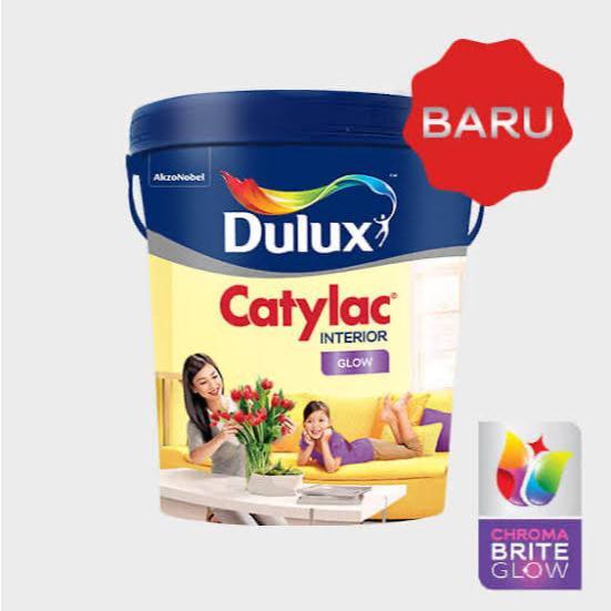 Cat Dulux Catylac Glow Interior 5Kg Cat Tembok Catylac Dalam 5kg