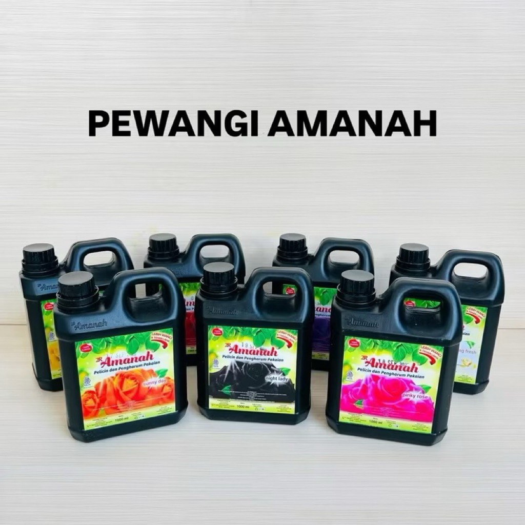 Amanah Super Parfum Laundry Pengharum Pakaian di Setrika