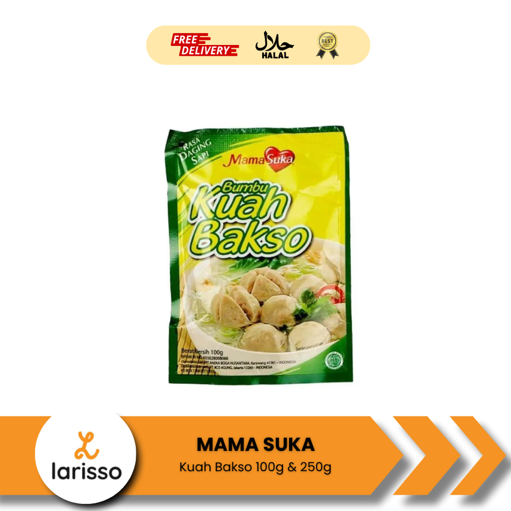 

Mamasuka Bumbu Bakso Kuah 100 & 250gr - Mamasuka Kuah Bakso