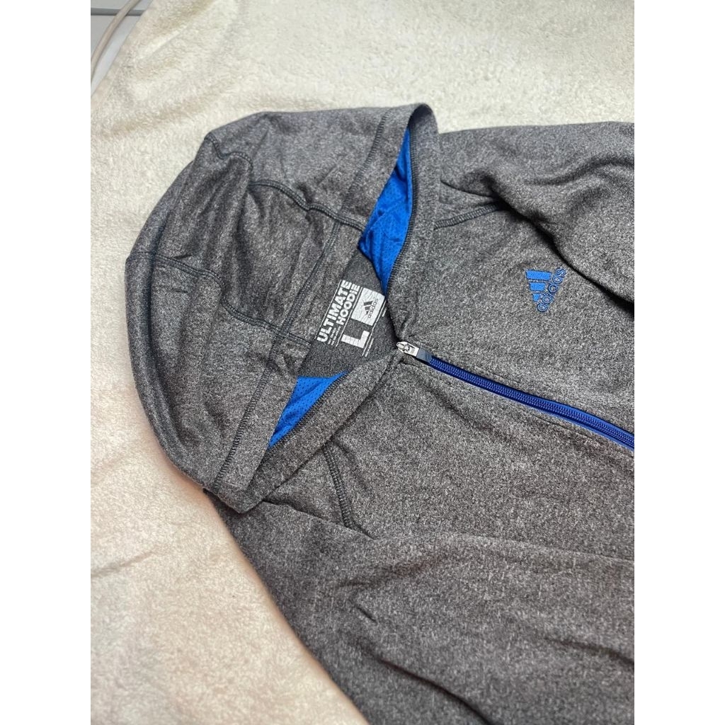 ADIDAS HOODIE ULTIMATE GREY
