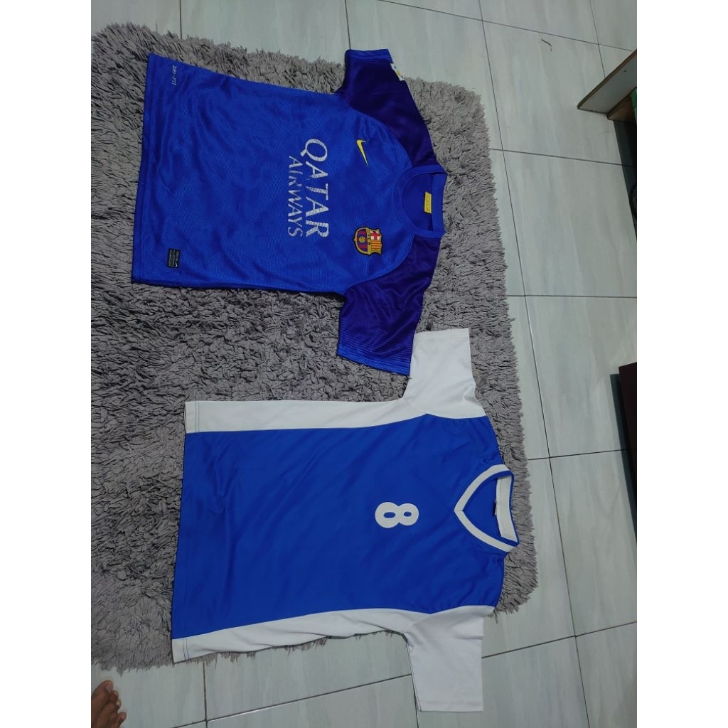 2pcs kaos Olahraga.(THRIFTING/preloved)