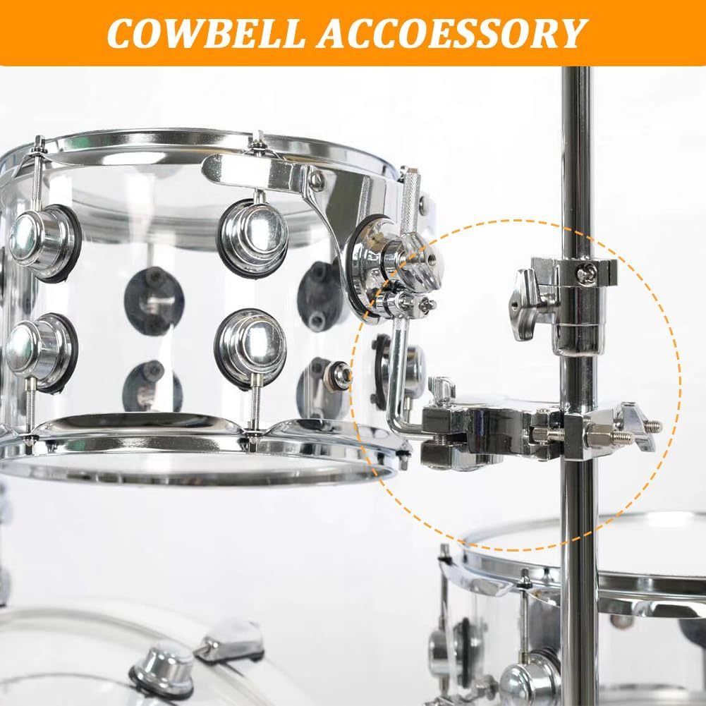 Clamp Drum Aksesoris Drum Tom Holder Kit Bracket Tom Drum Drum Support Kit Bracket Tom Drum