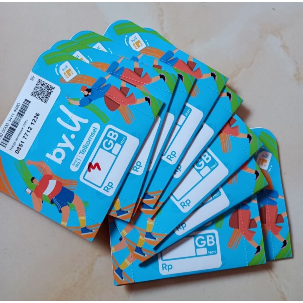 PERDANA TELKOMSEL BY.U 3GB KUOTA NASIONAL