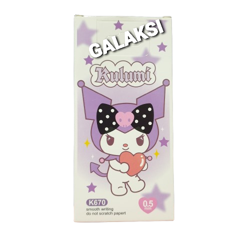 

[ BOX / 12 PCS ] GELPEN FANCY K-670 0.5 MM