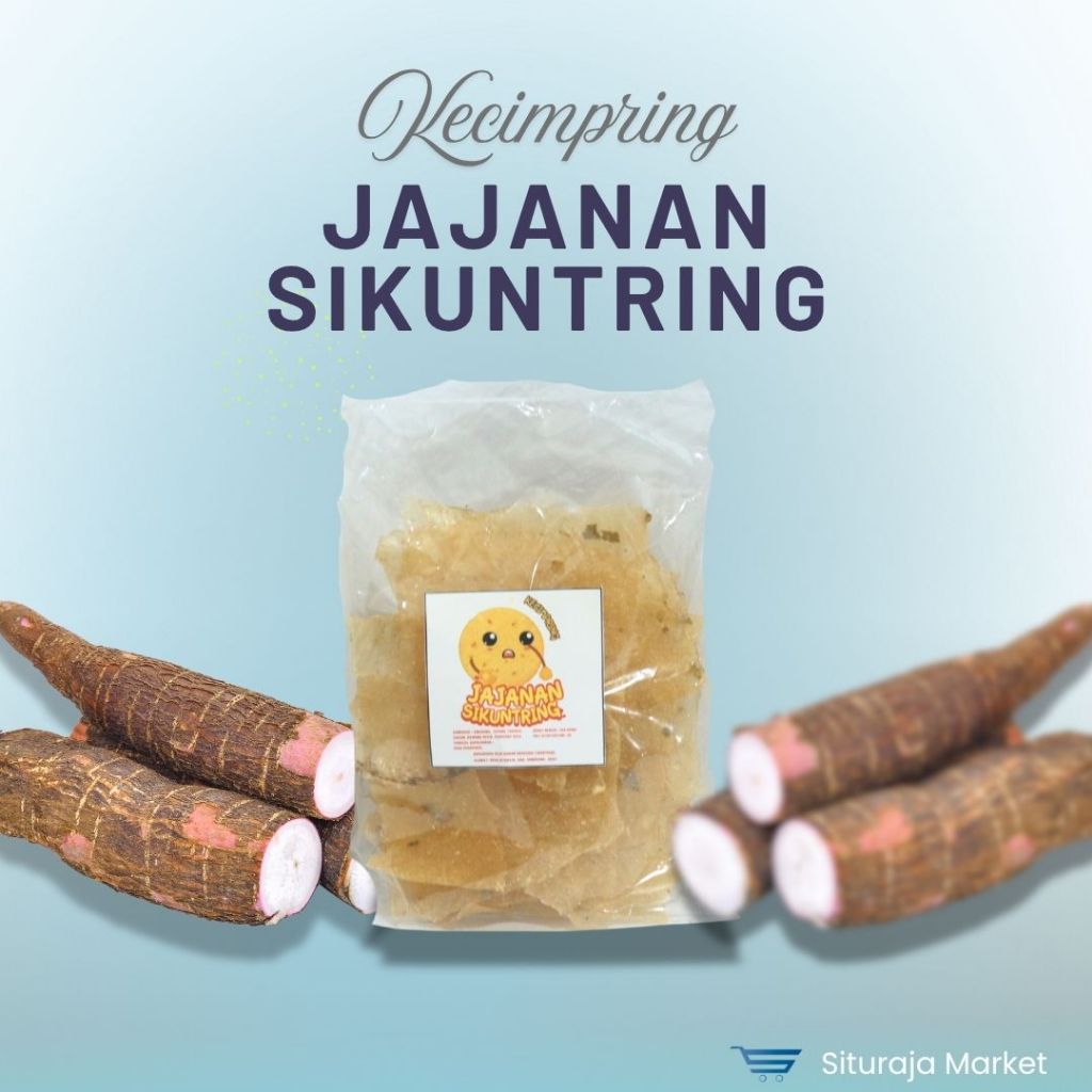 

[Jajanan Sikuntring] - Kecimpring / Comring / Gemblong Singkong Mentah 250gr