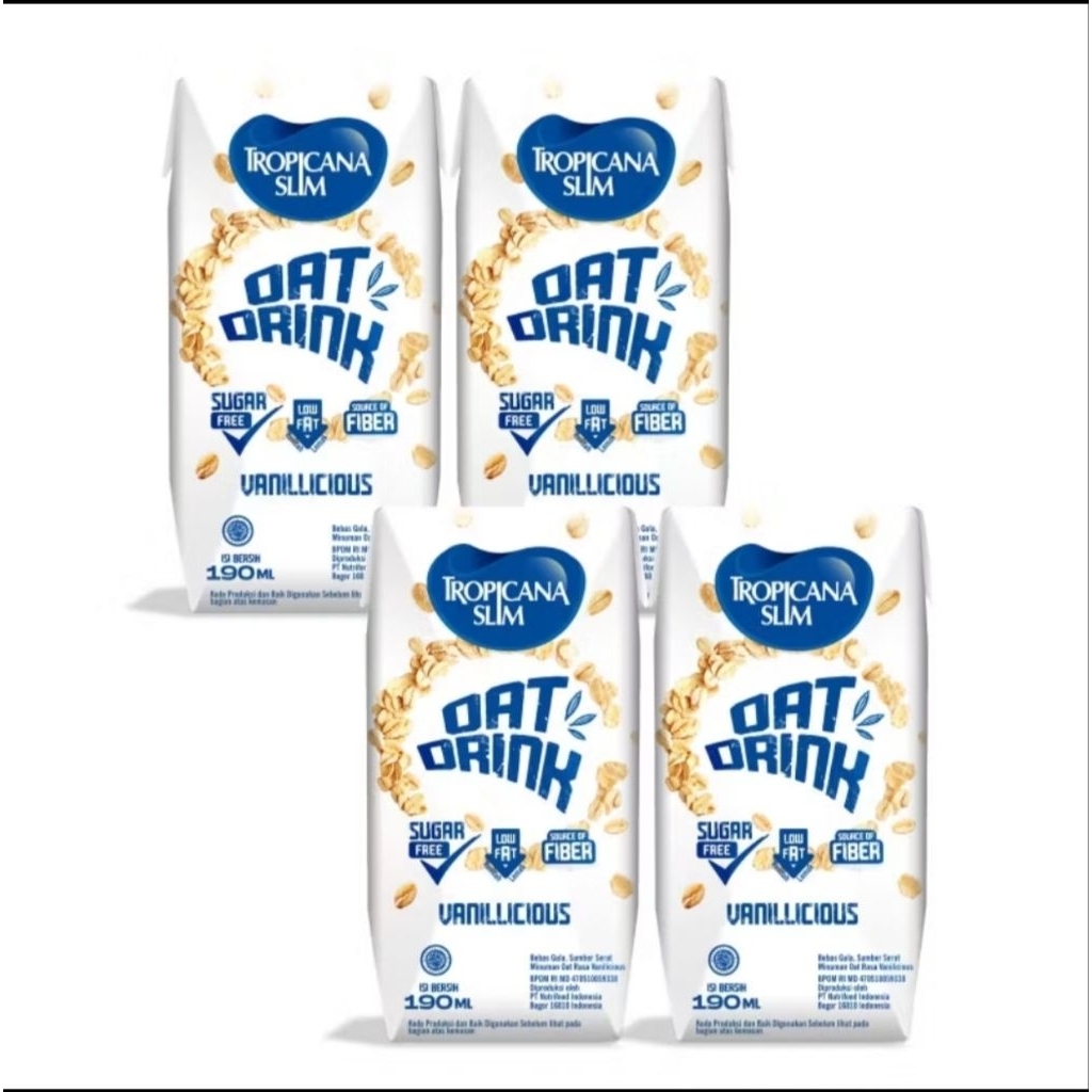 

Tropicana Slim RTD Oat Drink Vanilla 190ml