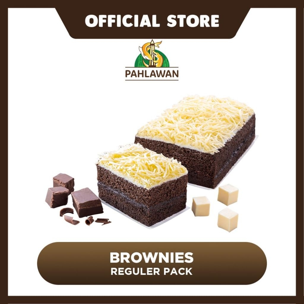 

Lapis Kukus Pahlawan Brownies Reguler - 550gram