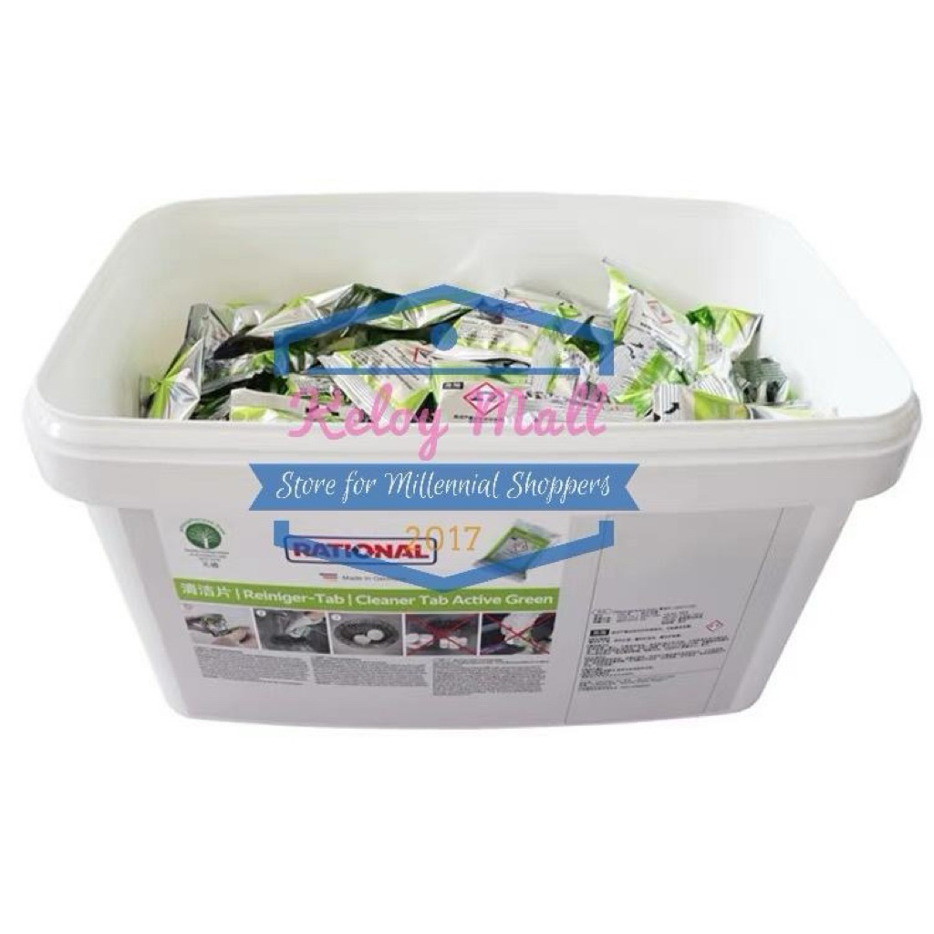 Rational Combi Oven Green Tabs Cleaner Tablet Hijau Cleaner